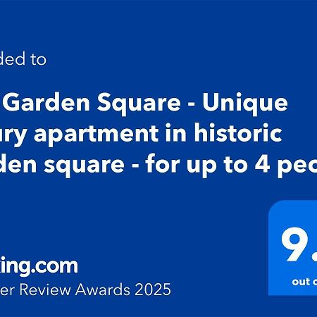 The Garden Square - Unique Luxury Apartment In Historic Garden Square - Ideal For 2 People يورك المظهر الخارجي الصورة